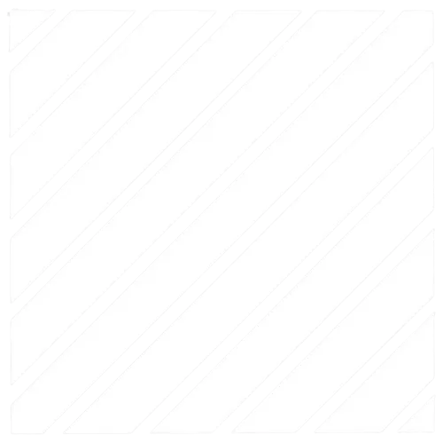 Quadratischer Block mit diagonalen Streifen